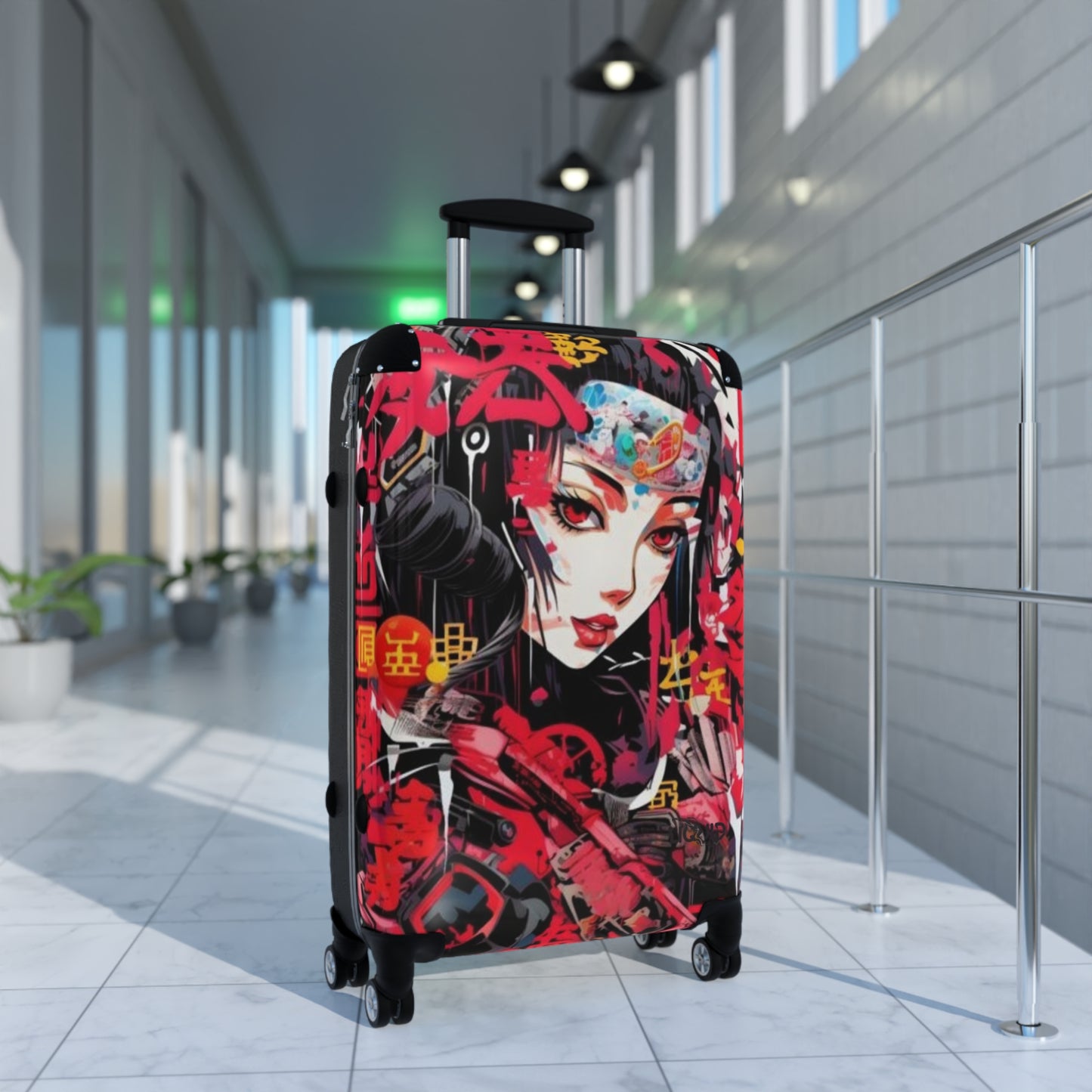 Liquid Anime Suitcase