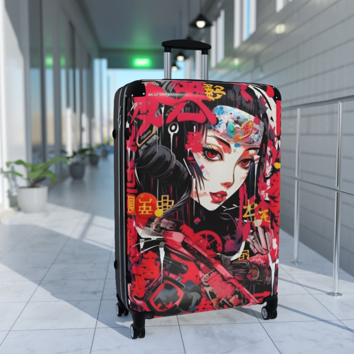 Liquid Anime Suitcase