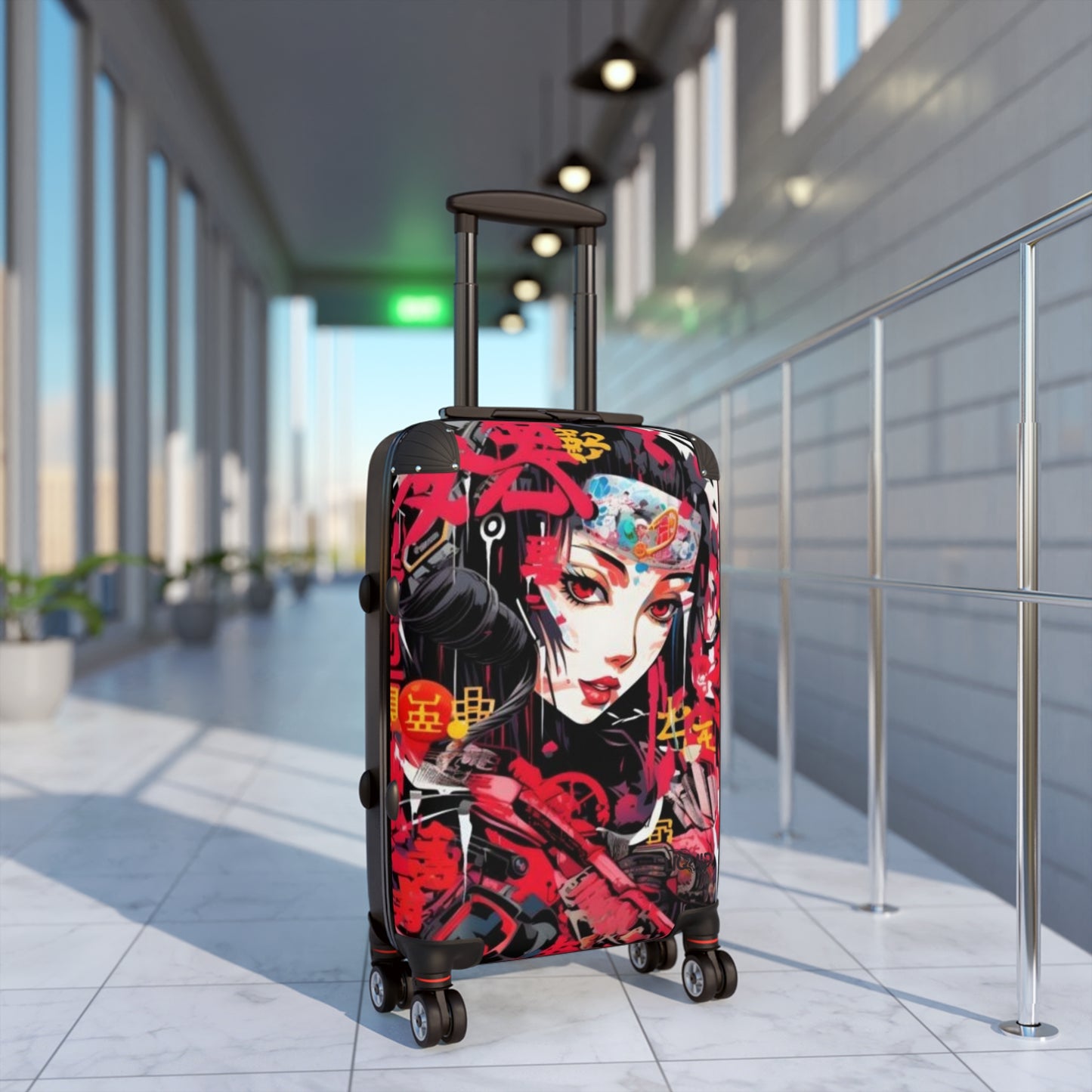 Liquid Anime Suitcase